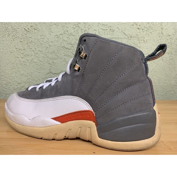 Nike Air Jordan 12 XII Retro Cool Grey Team Orange‎ 130690-012 Size 10.5 main image 10